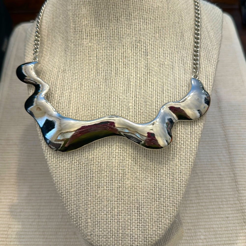 Silver necklace